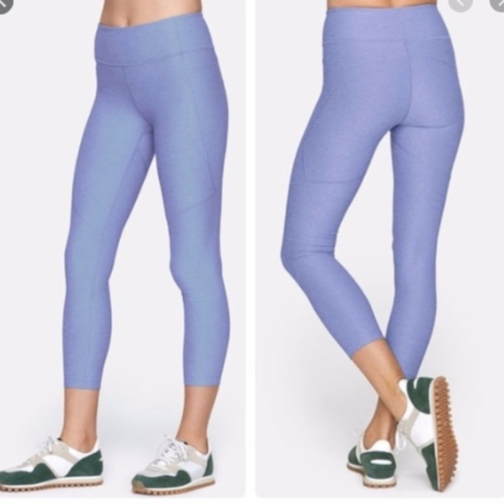 Outdoor voices warmup leggings in lilac